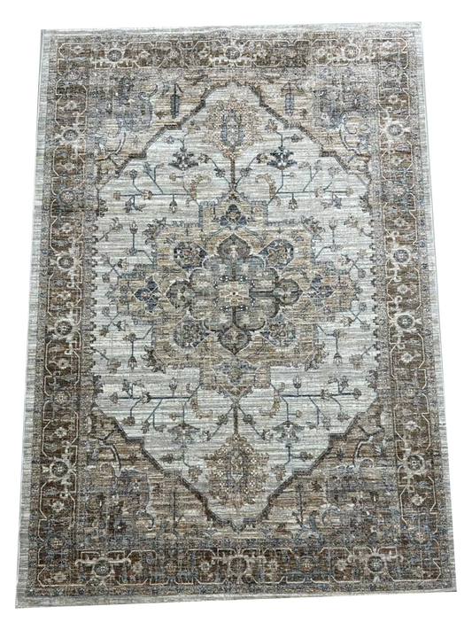 Sofia CreamBrown Rug