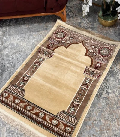 Ishraq janamaz Heavy Woven Prayer Mat Style 2